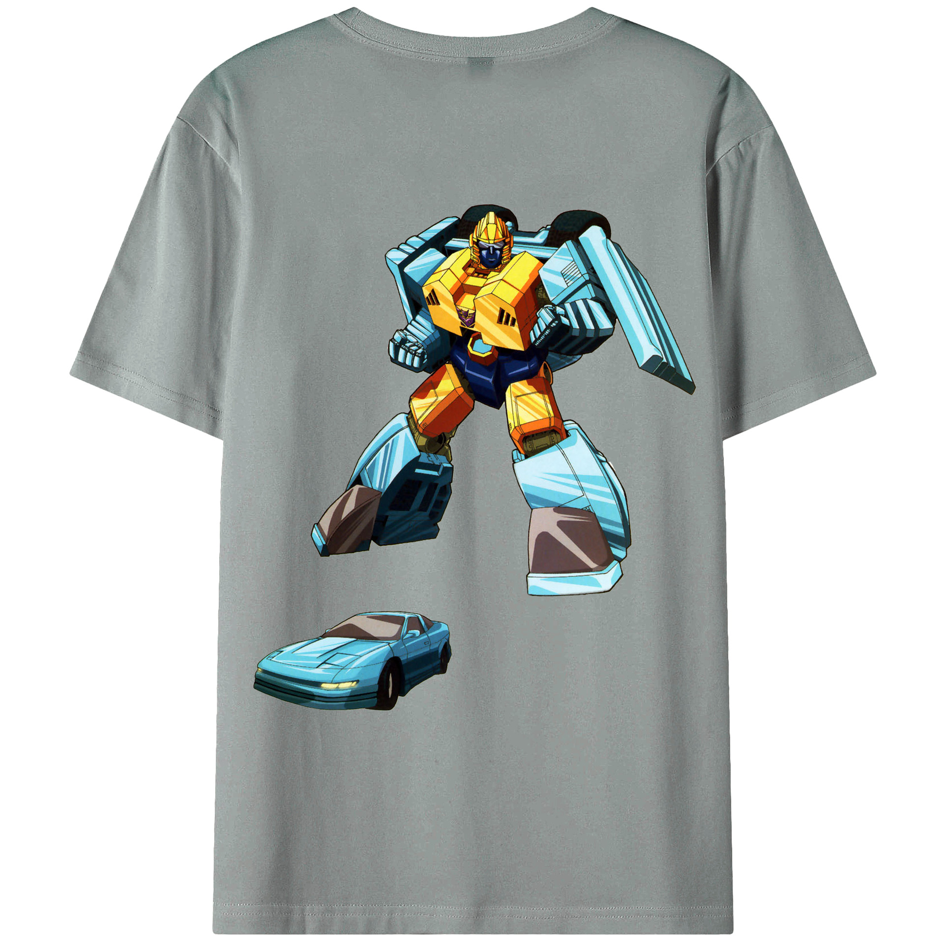 （画像用）  綿100％ メンズ半袖Tシャツ（バックプリント） 通気性